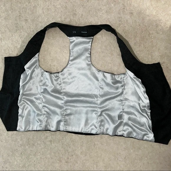 Maurice’s black pin-stripe vest - Picture 4 of 5